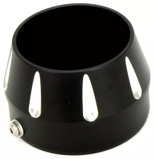 Bassani Quick Change Black End Cap for 4" Slip-On Tapered Mufflers (BE40R)