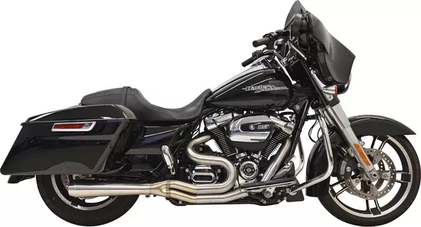 Bassani Xhaust 2-Into-1 Road Rage III Exhaust System – Stainless Steel – 49-State – M8 Touring