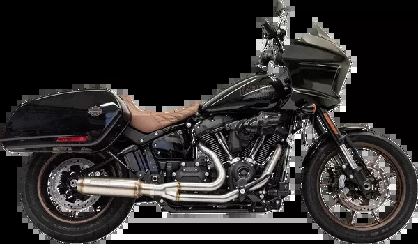 Bassani Xhaust 2-Into-1 Stainless Exhaust System With 4" Super Bike Muffler