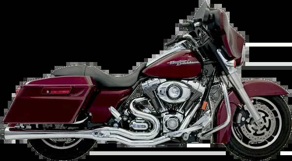 Bassani Xhaust B4 2:1 Exhaust – Chrome – Megaphone