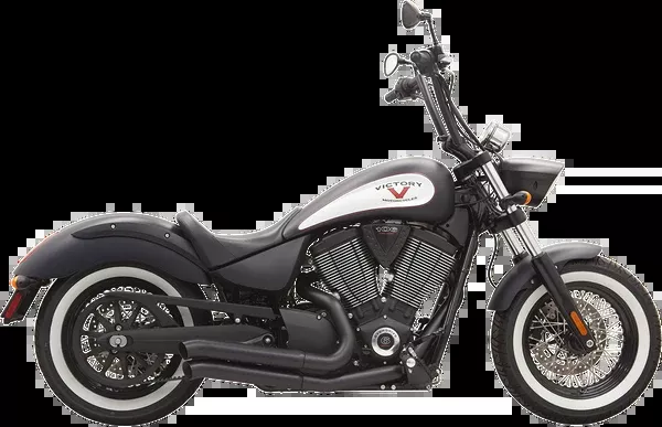 Bassani Xhaust Pro-Street Exhaust – Black – Turnout