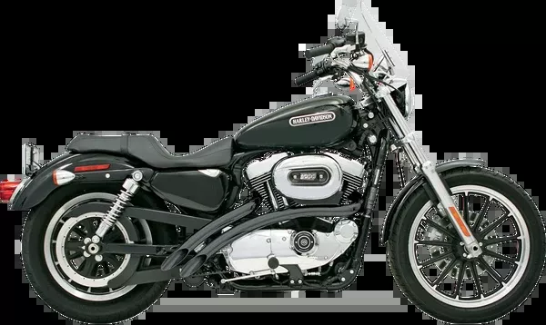 Bassani Xhaust Radial Sweepers Exhaust System – Black – ’07-’13 XL
