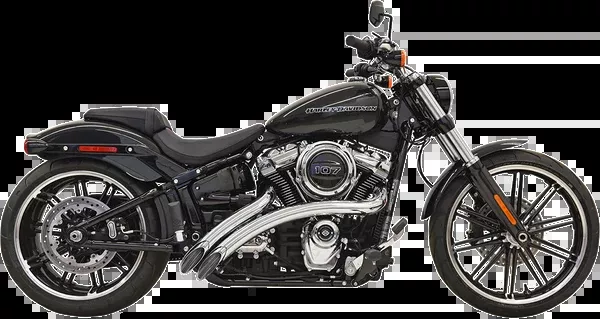 Bassani Xhaust Radial Sweepers Exhaust System – Chrome