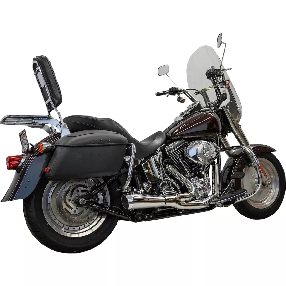 Bassani Xhaust Ripper 2-Into-1 Exhaust System – 1S6C For Harley Softail / Screamin’ / 15th Anniversary 1986-2017