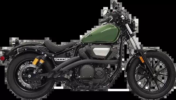 Bassani Xhaust Sweeper Exhaust – Black – Bolt