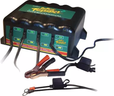 Battery Tender Multiple Bank Plus 4 Station - 022-0148-DL-WH