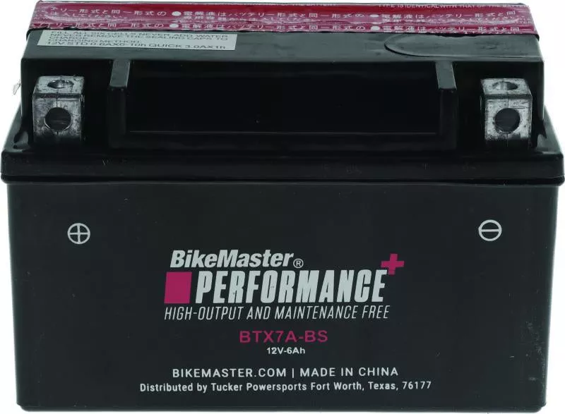 BikeMaster Battery – BTX7A-BS