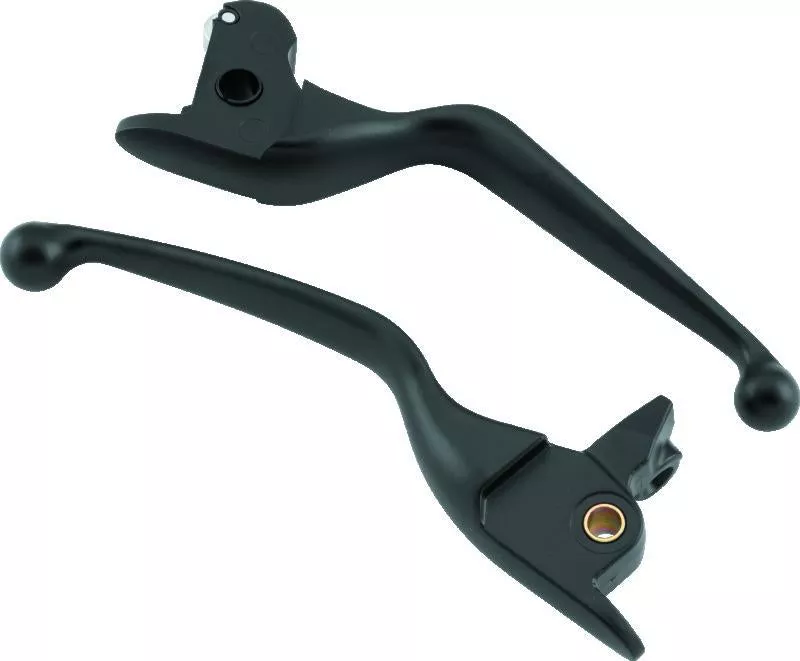 Bikers Choice 14-16 FLH FLT Black Hydraulic Clutch / Brake Lever Set