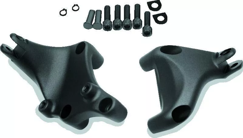 Bikers Choice 14-Up XL Black Passenger Footpeg Mount