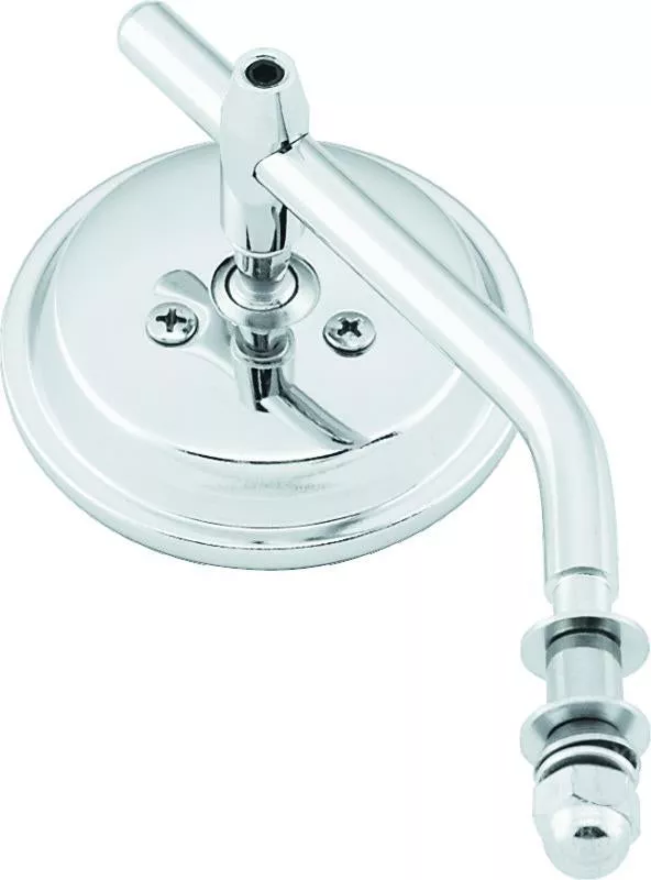 Bikers Choice 65-Up Chrome 3in Round Mirror Ea