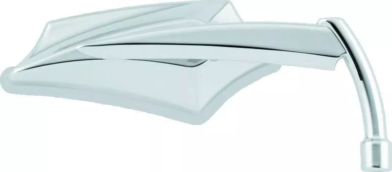 Bikers Choice 65-Up Chrome Angler Mirror Universal Custom Pair