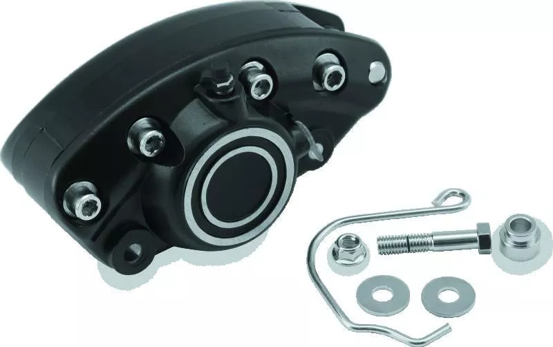 Bikers Choice 73-84 FL Black Front Banana Caliper Replaces H-D 44006-80