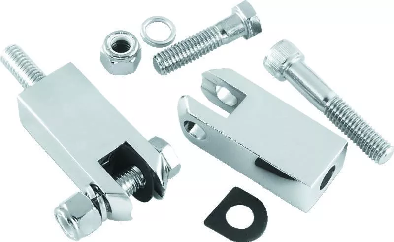 Bikers Choice 83-03 Sportster Chrome Passenger Peg Mount Kit Replaces H-D 50610-80T