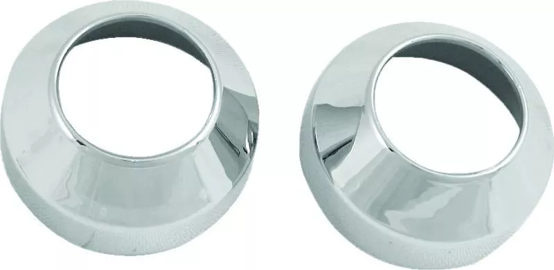 Bikers Choice 84-17 41MM Wide Glide Chrome Fork Boot Covers Pr