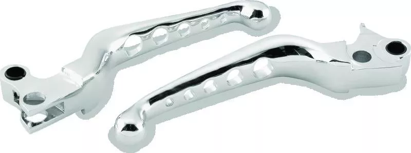 Bikers Choice 96-16 Big Twin W/ Cable Clutch 96-03 XL O-Series 5 Holed Lever Set Chrome