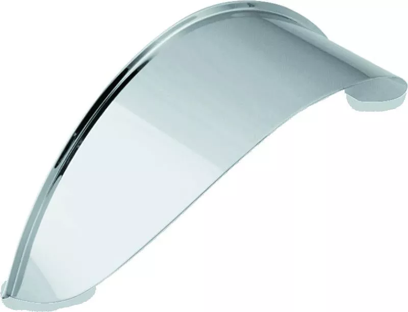 Bikers Choice Chrome Headlight Visor 7in Universal Custom Replaces H-D 67752-77T