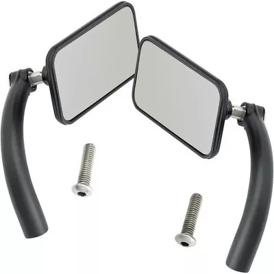 Biltwell Harley Davidson Rectangle Mirrors (Pair)
