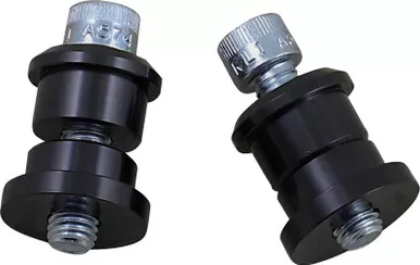 Biltwell Solid Riser Bushings Black