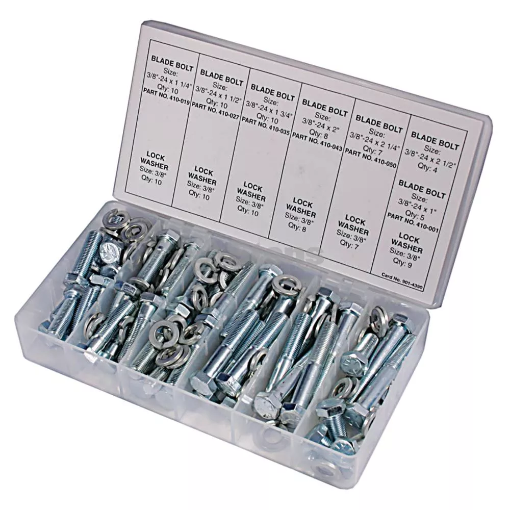 Blade Bolt Kit - 108 Piece Kit