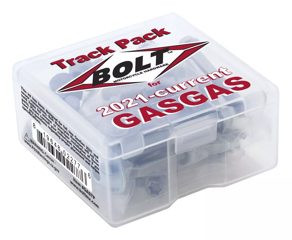 Bolt Hardware Track Pack Gas Gas