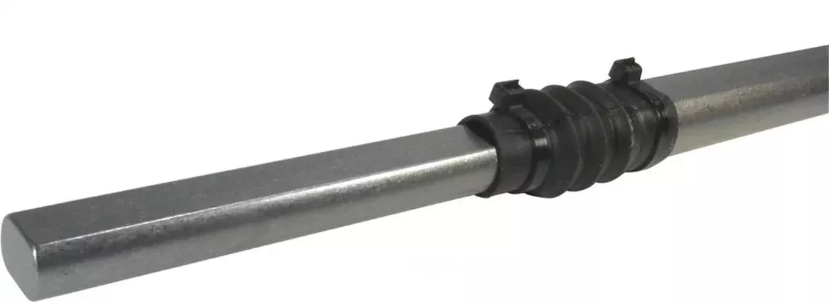 Borgeson Steering Shaft; Telescopic; Steel; 24in. Extended Length 450024