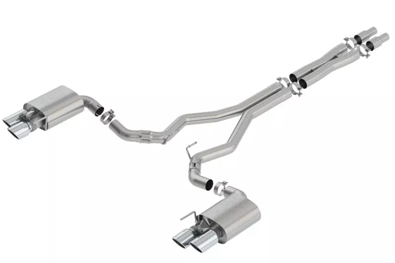 Borla 2018 Ford Mustang GT 5.0L AT/MT 3in ATAK Catback Exhaust w/ Valves