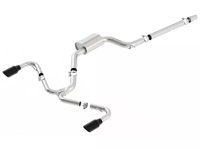 Borla 2018 Volkswagen GTI (MK7.5) 2.0T AT/MT SS S-Type Catback Exhaust w/Black Chrome Tips