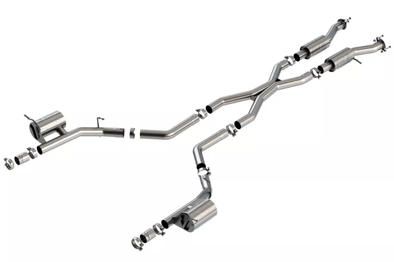 Borla 2021+ Dodge Durango SRT Hellcat 6.2L V8 AWD ATAK Cat-Back Exhaust System – Factory Tips