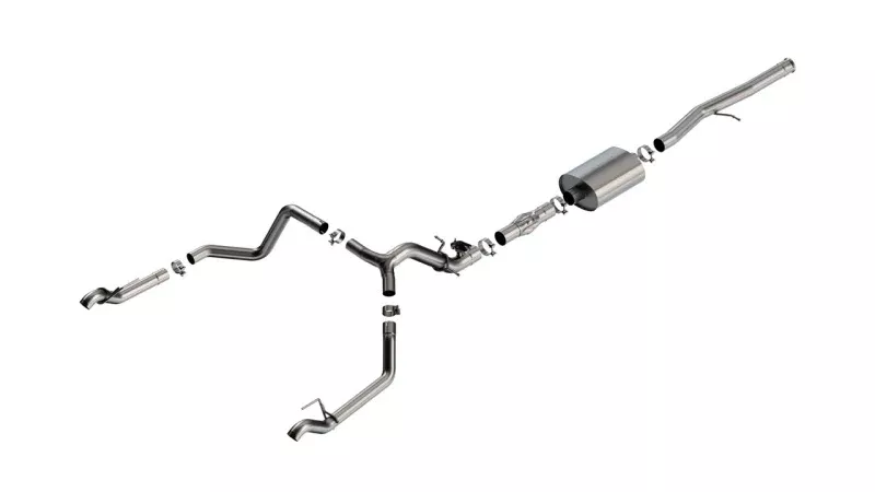 Borla 2024 Chevy Silverado 1500 6.2L V8 ATAK Catback Exhaust (Use Fact Fascia Tips)