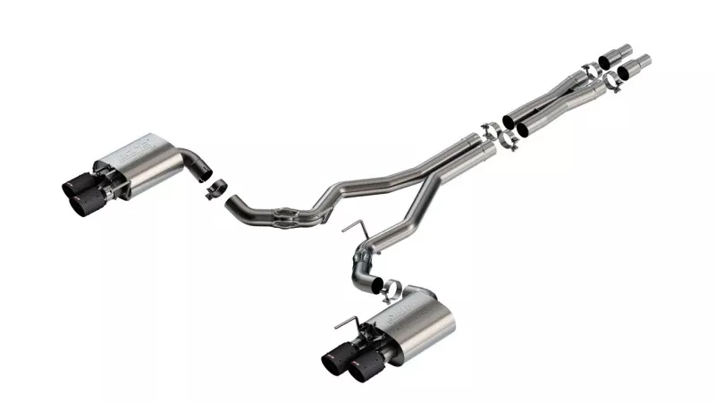 Borla 2024 Ford Mustang GT 5.0L V8 w/ Active Exhaust ATAK Cat-Back Exhaust System