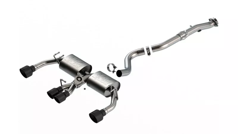 Borla 23-24 Toyota GR Corolla ATAK Cat Back System w/ Black Tips