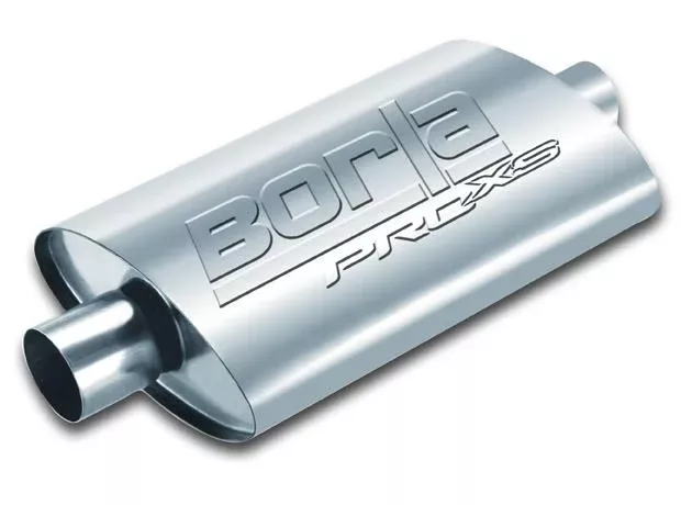 Borla Pro-XS 2in Tubing 14in x 4in x 9.5in Oval Offset/Offset Muffler
