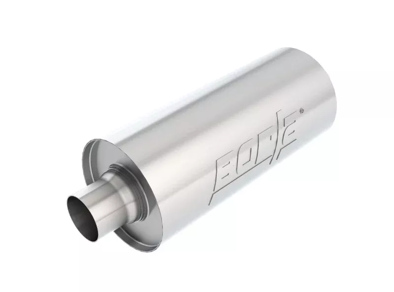 Borla Universal Performance 2.5in Inlet/Outlet Stainless Racing Muffler