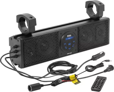 Boss Audio Plug N Play 18" Sound Bar 4 Speakers Fits 1.5-2" Bars - BRT18A
