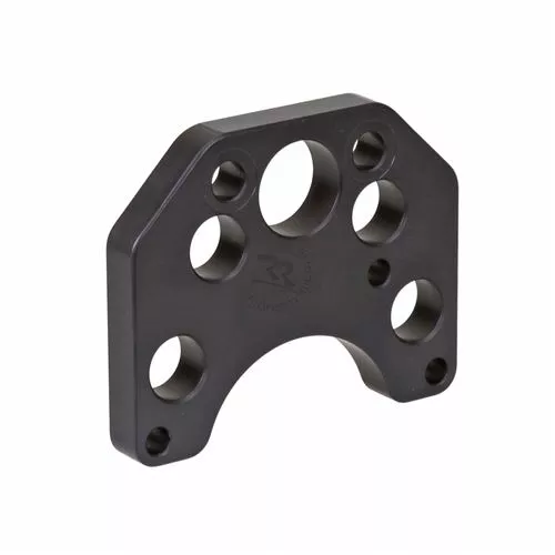 Brake Caliper Support Black Mini Kart