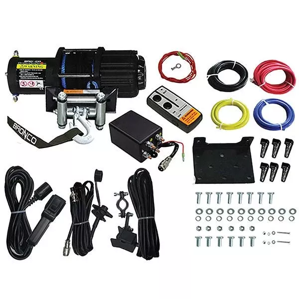 Bronco Generation 2 4500lbs Winch & Remote (AC-12108-1)