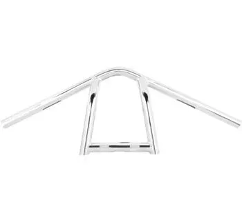 Burly Brand Chrome 9inch Rise The Jim 1inch Steel Handlebars B12-6040C