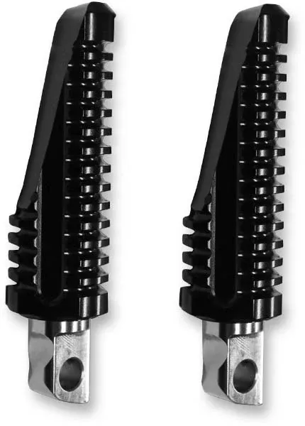 Burly Brand Havoc Foot Pegs Black Anodized Male Mount Harley and Metric