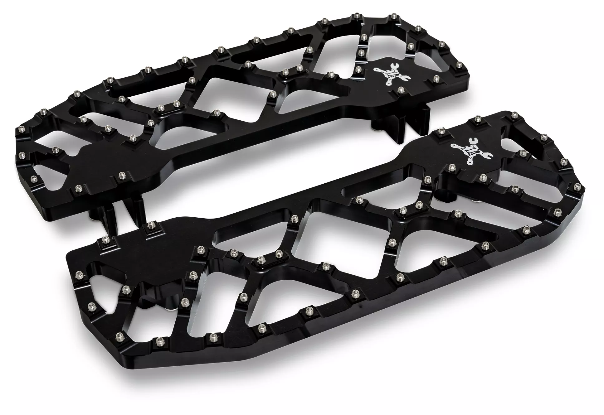 Burly Brand Mx-Evolution Rider Floorboards For Harley 1984-2026