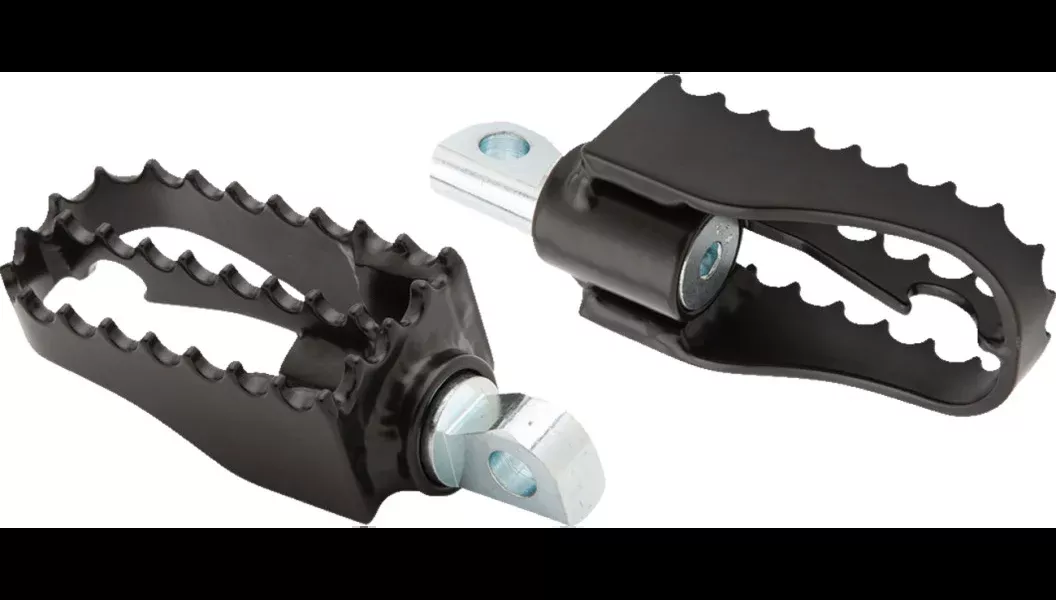 Burly Brand MX-Style Male Mount Mini Footpegs (1.76" Wide)