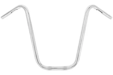 Burly Brand Narrow Bottom Ape Hangers for Narrow Glide Front Ends -16 Inch, Chrome