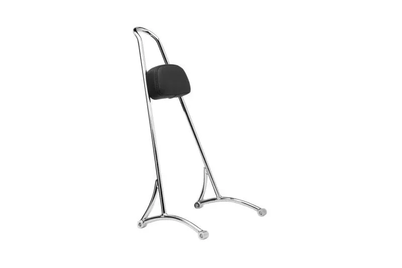 Burly Brand Sissy Bar for '04-Up XL Models -20" Tall -Chrome