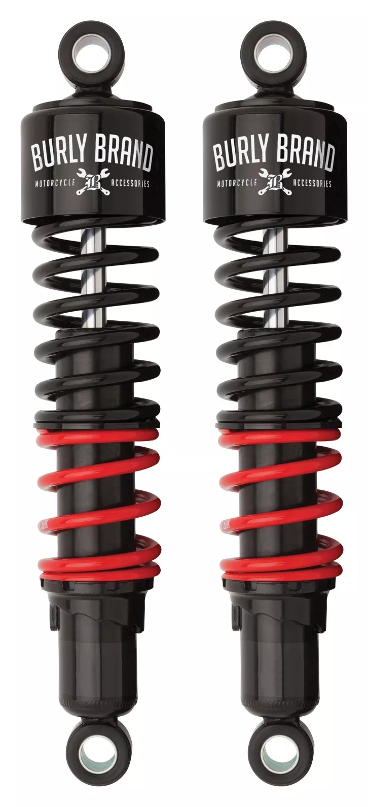 Burly Brand Stiletto Shocks For Harley Touring 2014-2026