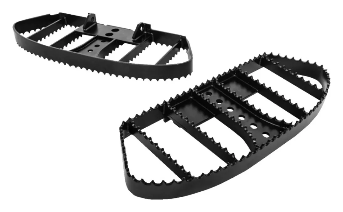 Burly MX Driver Floorboards For Harley Softail 2018-2026