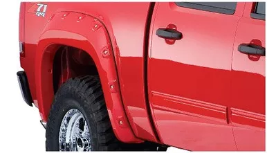 Bushwacker 40086-02 GMC Boss Pocket Style Fender Flare - Rear Pair