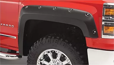 Bushwacker 40119-02 Front Fender Flares for 14-19 Chevy Silverado 1500 / 2500 HD