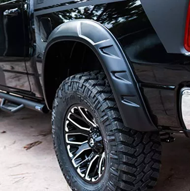 Bushwacker 40946-02 DRT Style Front/Rear Fender Flares for 2019 GMC Sierra 1500