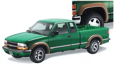 Bushwacker 41907-11 Front & Rear Black Extend-A-Fender Flares for Blazer/S10