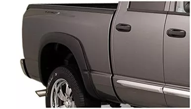 Bushwacker 50022-02 Black Smooth Finish Rear Fender Flares