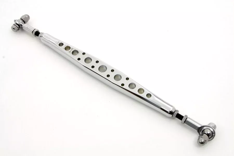 Chrome Ball Drilled Shifter Rod 2" Extended Harley Davidson & Custom Chopper